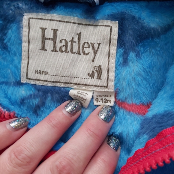 Hatley Dino Fleece Bundler 9-12m NWOT - Picture 2 of 3